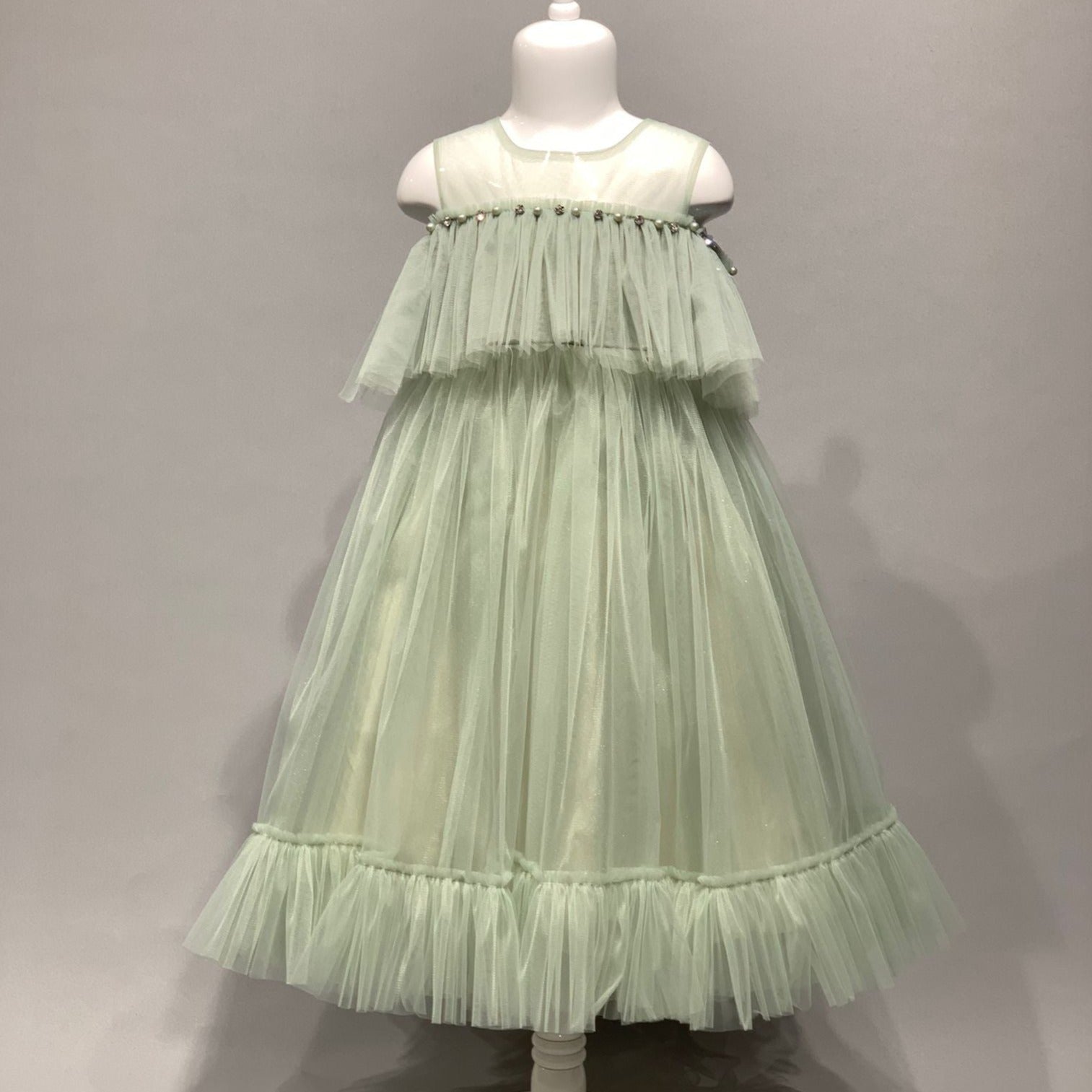 Tiana Princess Girls' White Dress